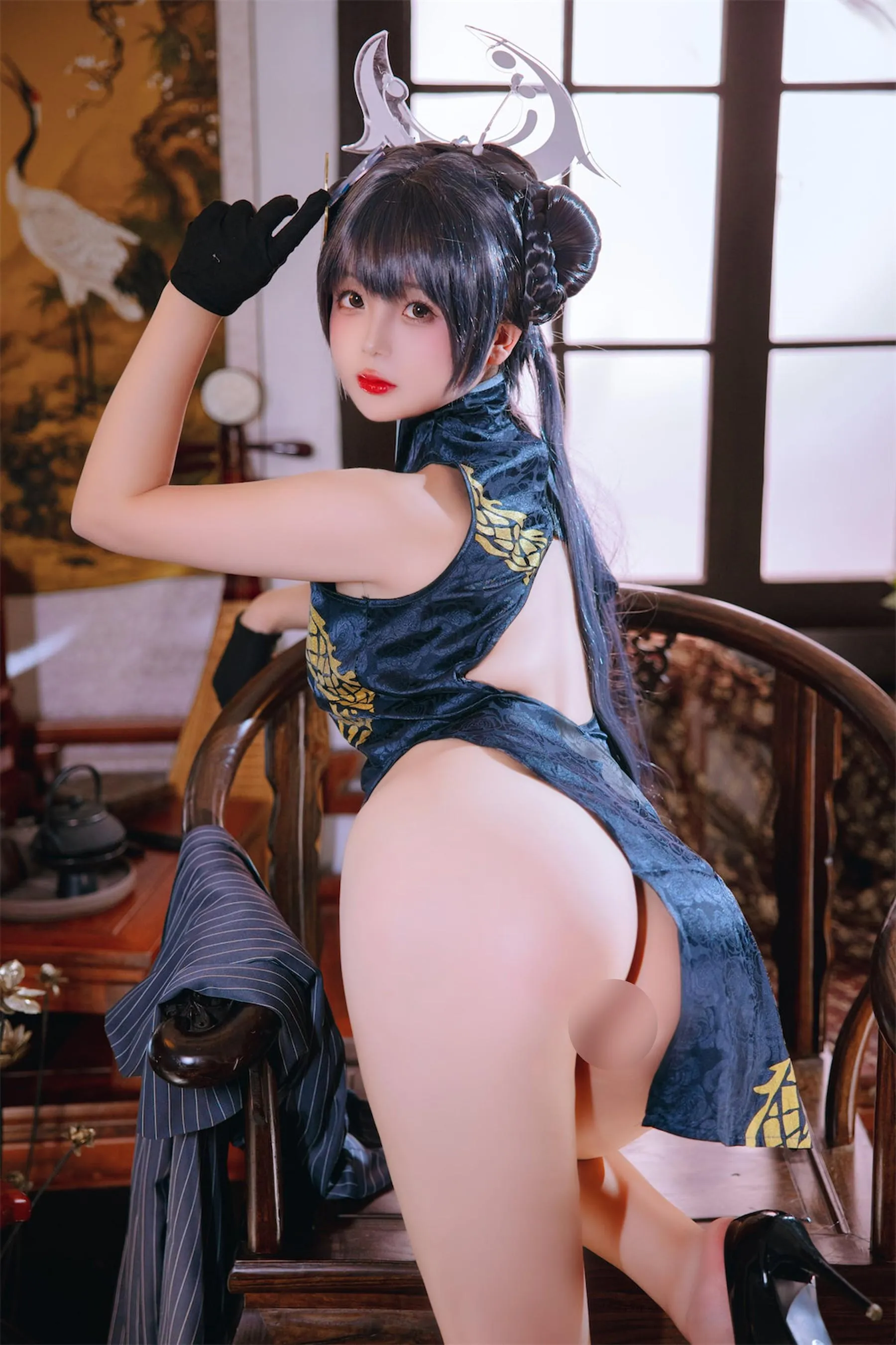 日奈娇 – NO.75 碧蓝档案妃咲 [47P]插图1